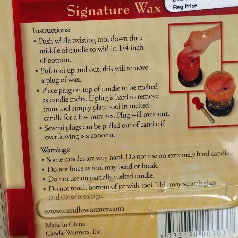 Candle Warmer Signature Wax Wand Tool for Melting Candles‎ Fragrance Release - Picture 3 of 5